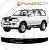 Мухобойка (дефлектор капота) для Mitsubishi Montero Sport 1997+ (арт. 2010010108649) от интернет-магазина AUTOBOKS.kz. 