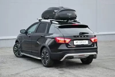 Защита заднего бампера O51 мм (НПС) LADA Vesta SW Cross с 2017 от Интернет-Магазина Autoboks.kz