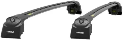 Багажник на крышу Turtle Air2 FAW Bestune T77 2018-2023 черный