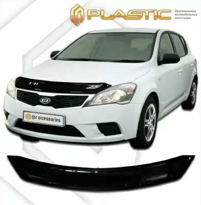 Мухобойка (дефлектор капота) для Kia Ceed 2011 (арт. 2010010105556)