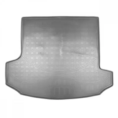 Коврики в багажное отделение для Skoda Kodiaq (2017) (7 мест) (сложенный 3 ряд) (серый)