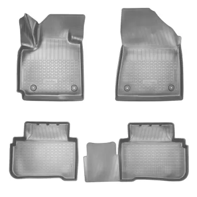Коврики салонные для Changan CS55 Plus 3D (2021) (серый)