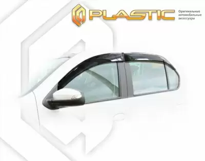 Ветровик на дверь CA Plastic 2010030309705 для Renault Logan 2014-2018