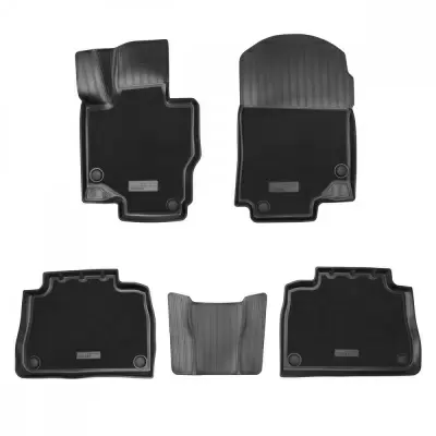 Коврики салонные комбинированные для Mercedes-Benz GLE Coupe II (C167) 3D (2018)