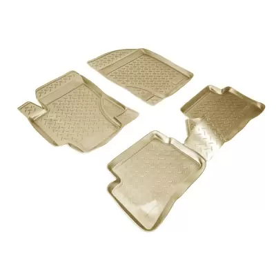 Коврики салонные для Hyundai Verna (2006-2010) (бежевый)