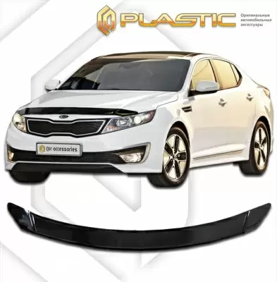Мухобойка (дефлектор капота) для Kia Optima 2010+ (арт. 2010010106386)