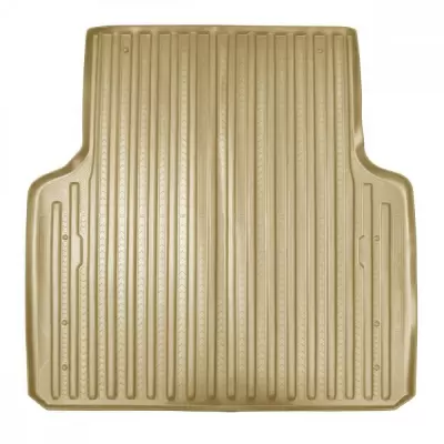 Коврики в багажное отделение для Mitsubishi L200 (2014) (длинная база) (бежевый)