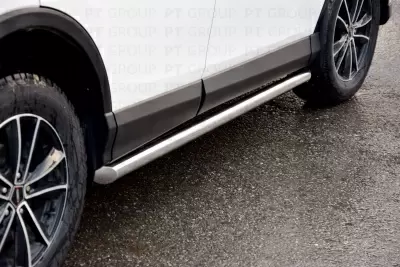 Защита порогов (НПС) Toyota RAV4 с 2013 от интернет-магазина AUTOBOKS.kz. 