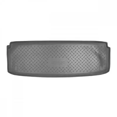 Коврики в багажное отделение для Kia Mohave I (+рестайлиг 1,2) (2008) (разложенный 3-й ряд) (серый)