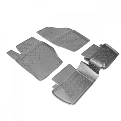 Коврики салонные для Citroen C4 (L) (2004-2010) (серый)