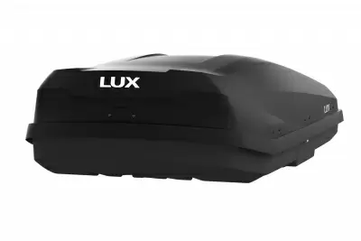 Автобокс LUX Irbis 150 (310 л) черный матовый двустороннее от интернет-магазина AUTOBOKS.kz. 