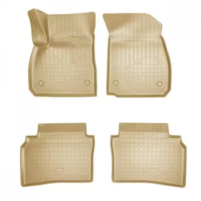 Коврики салонные для Opel Insignia 3D (2009) (бежевый)