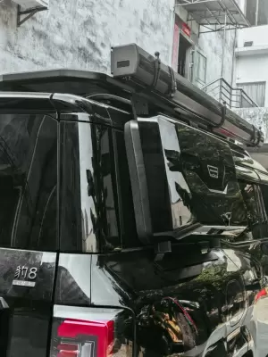 Автобокс боковой для BYD Leopard 8 черный глянцевый 24 л