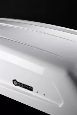 Автобокс Modula EVO 400 белый глянцевый от интернет-магазина AUTOBOKS.kz. 