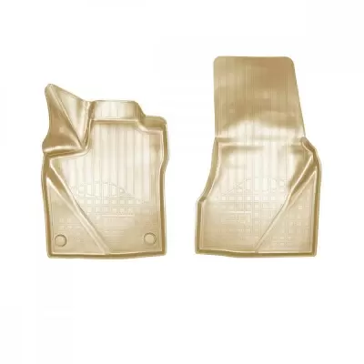 Коврики салонные для Smart Fortwo С451 3D (2007-2015) (бежевый)