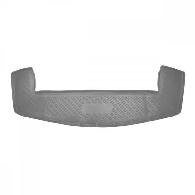 Коврики в багажное отделение для Chevrolet Captiva (2011) (7 мест, разложенный 3 ряд) (серый)