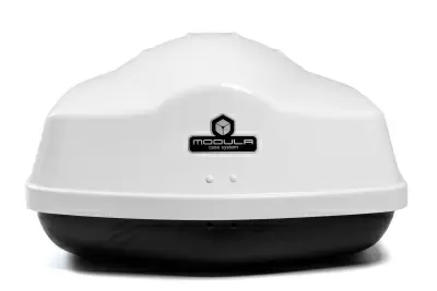 Автобокс Modula CIAO 430 белый глянцевый от интернет-магазина AUTOBOKS.kz. 