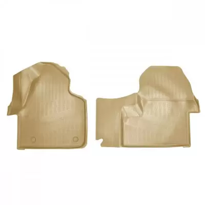 Коврики салонные для Mercedes-Benz Sprinter (901/909) (2013) 3D (пер) (бежевый)