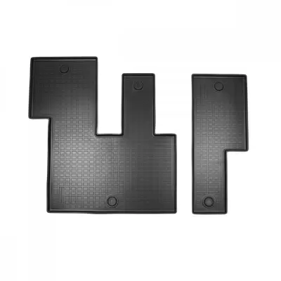 Коврики салонные для Hyundai Staria 3D (2021) (3 ряд 8 мест)