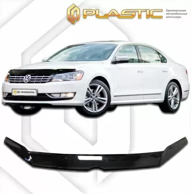 Мухобойка (дефлектор капота) для Volkswagen Passat 2011-2014 (арт. 2010010106652)