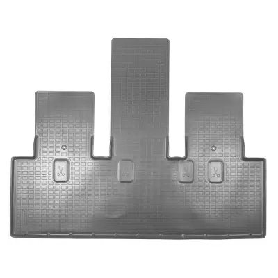 Коврики салонные для Kia Carnival IV (2020) (3 ряд 7-ми местная версия) (серый)