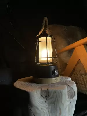 Фонарь Wild Land Hemp Rope черный