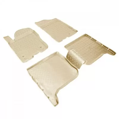 Коврики салонные для Infiniti Q50 (V37) 3D (2013) (бежевый)