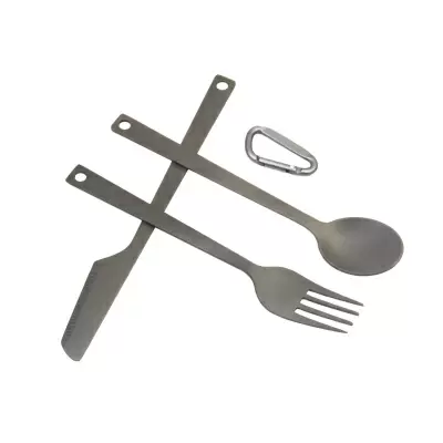 Вилка-ложка-нож из титана STARCAMP HX-TK15