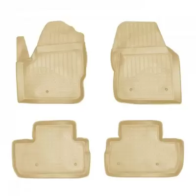 Коврики салонные для Land Rover Freelander II (2006) (бежевый)