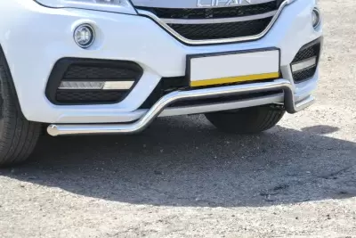 Защита переднего бампера O51 мм «Волна» (НПС - нерж.) LIFAN X60 с 2017 от Интернет-Магазина Autoboks.kz