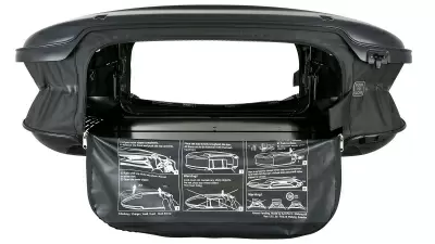 Автобокс Calix Urban Loader 500 черный глянцевый двустороннее от интернет-магазина AUTOBOKS.kz. 