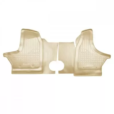 Коврики салонные для GAZ Gazel Fermer (2003) (зад) (бежевый)