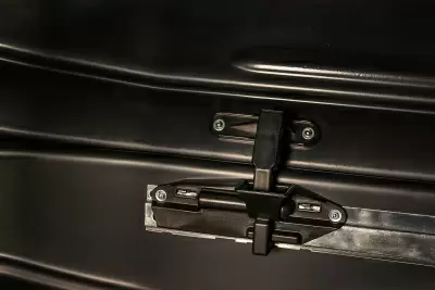 Автобокс ED Магнум 390 (чёрный, камуфляж) от интернет-магазина AUTOBOKS.kz. 