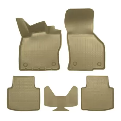 Коврики салонные для Volkswagen Arteon Wag (2017) (бежевый)