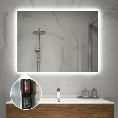 Инфракрасный обогреватель BKD-G0806-LH 450W с зеркалом