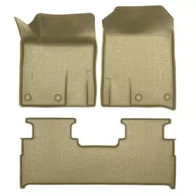 Коврики салонные для JETOUR T2 TRAVELLER 4WD (2023) (бежевый)