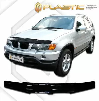 Мухобойка (дефлектор капота) для BMW X5 1999-2004 (арт. 2010010100810)