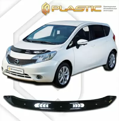 Мухобойка (дефлектор капота) для Nissan Note 2012+ (арт. 2010010112509)