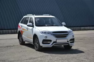 Защита переднего бампера O51 мм «Волна» (НПС - нерж.) LIFAN X60 с 2017 от Интернет-Магазина Autoboks.kz