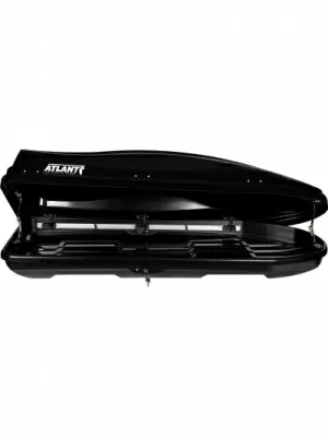 Багажный бокс Atlant Diamond 430 черный матовый от интернет-магазина AUTOBOKS.kz. 