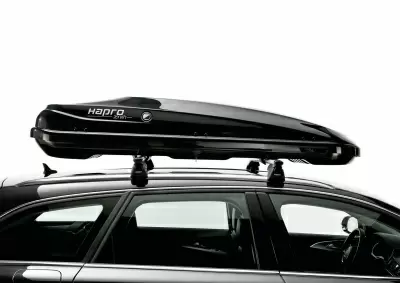 Автобокс Hapro Zenith 6.6 (360 л) черный глянцевый двустороннее от интернет-магазина AUTOBOKS.kz. 