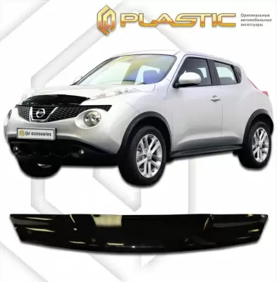 Мухобойка (дефлектор капота) для Nissan Juke 2011+ (арт. 2010010107062)