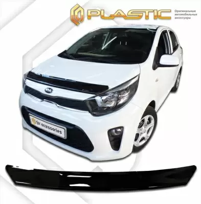 Мухобойка (дефлектор капота) для Kia Picanto 2017+  (арт. 2010010112981)