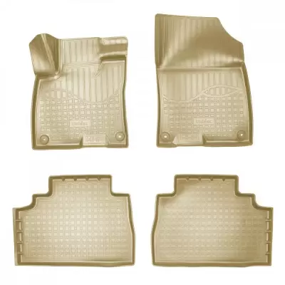 Коврики салонные для GAC GS5 3D (2020) (бежевый) от интернет-магазина AUTOBOKS.kz. 