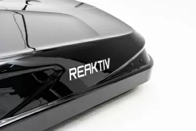 Автобокс REAKTIV Plasma 500 черный глянцевый двустороннее 500 л от интернет-магазина AUTOBOKS.kz. 