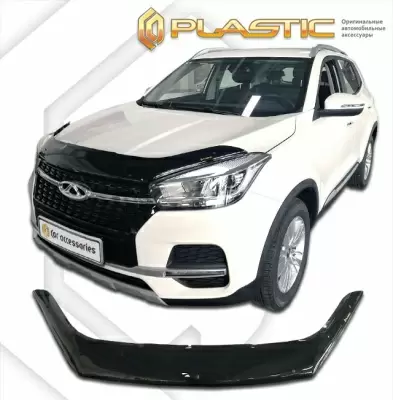 Мухобойка (дефлектор капота) CA Plastic 2010010114503 для Chery Tiggo 4 2019+