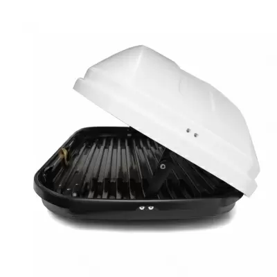 Автобокс ED Магнум 580 белый глянцевый двустороннее 580 л от интернет-магазина AUTOBOKS.kz. 