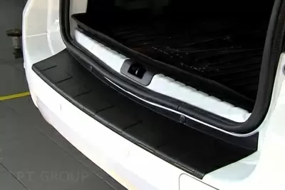 Накладка на задний бампер (ABS) Nissan Terrano с 2014 на автомобиль от Интернет-Магазина Autoboks.kz