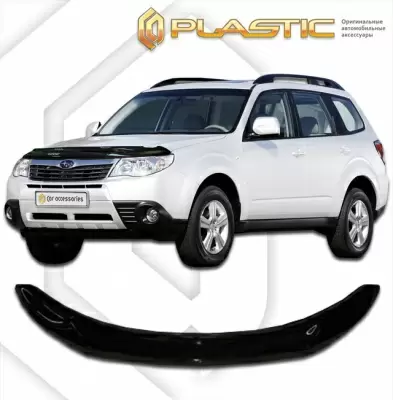 Мухобойка (дефлектор капота) для Subaru Forester 2008-2012 (арт. 2010010103071)