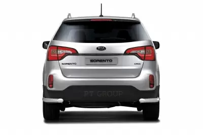 Защита заднего бампера угловая O63мм (НПС) KIA Sorento 2014- от Интернет-Магазина Autoboks.kz